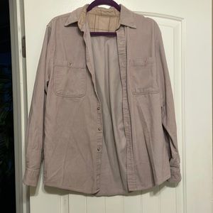 UO vintage corduroy Shacket
